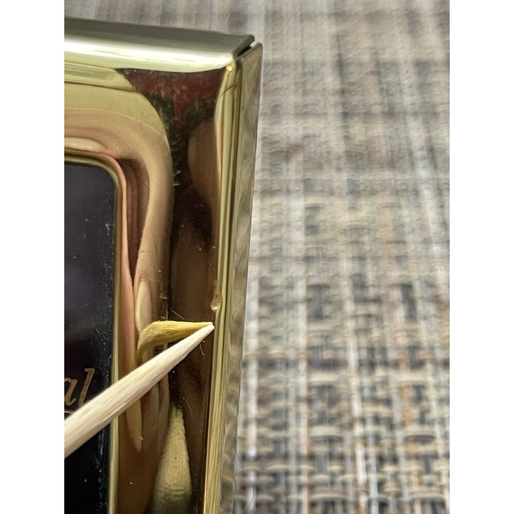 SOLD- CARR International Solid Brass Miniature Photo Frames Lot of Two Desktop - Picture 9 of 12